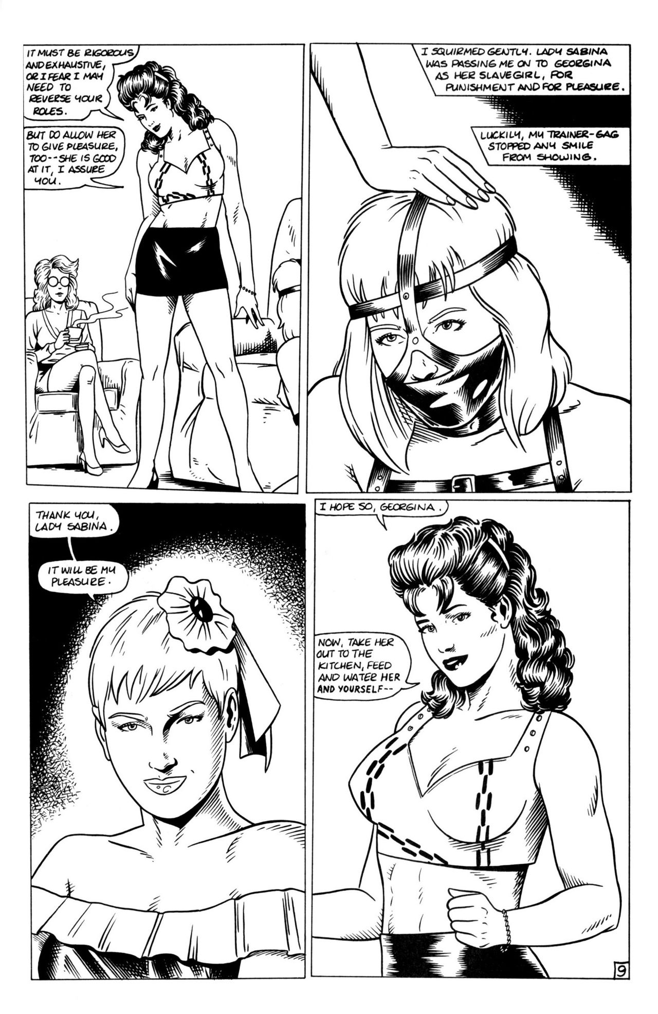 Sabina - Mistress of Escapes #6 page 11 full