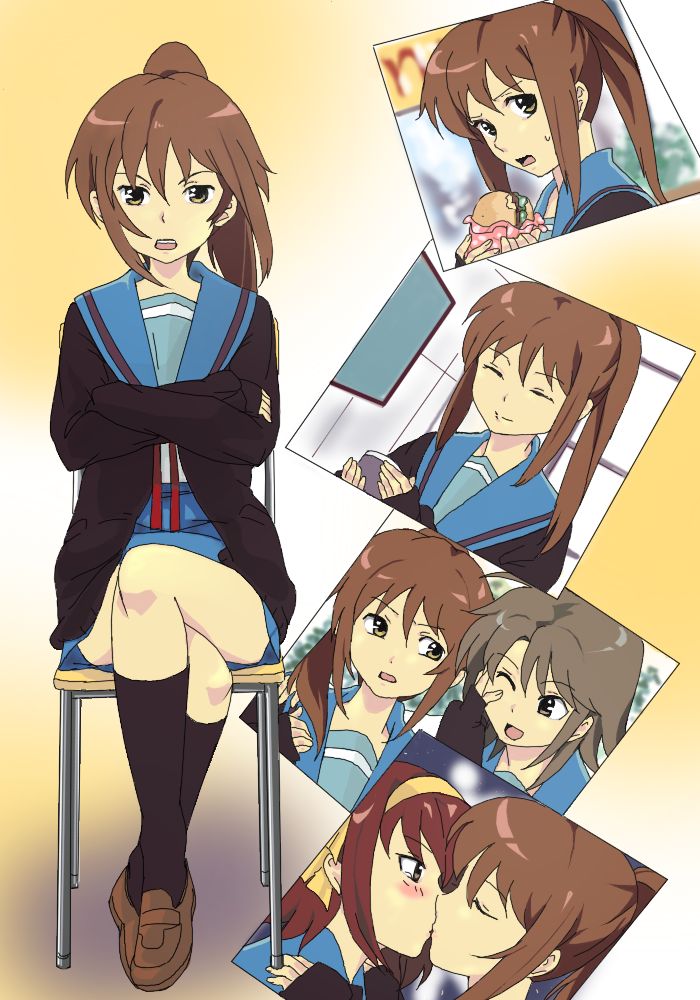 Kyonko Haruhi Yuri Art Gallery page 7 full