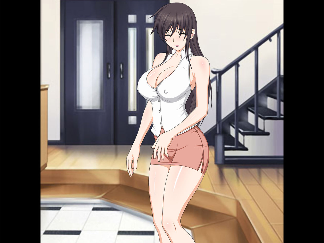 Oppai Oneesan ni Noumitsu Nakadashi Hame Makuri! page 8 full