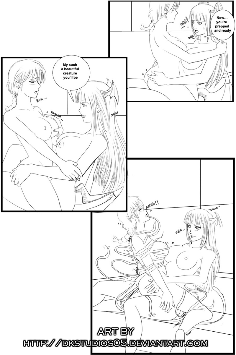 Ranma and Morrigan page 8 full