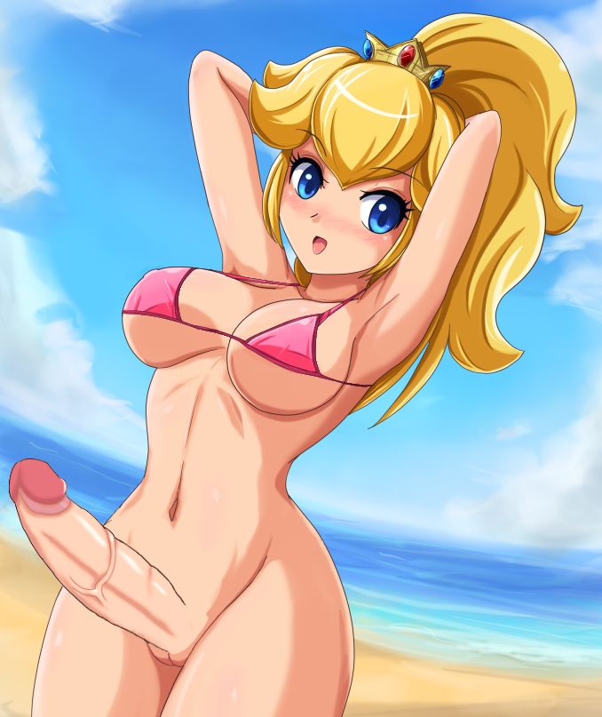 Super Mario Bros. Girls Futanari page 2 full