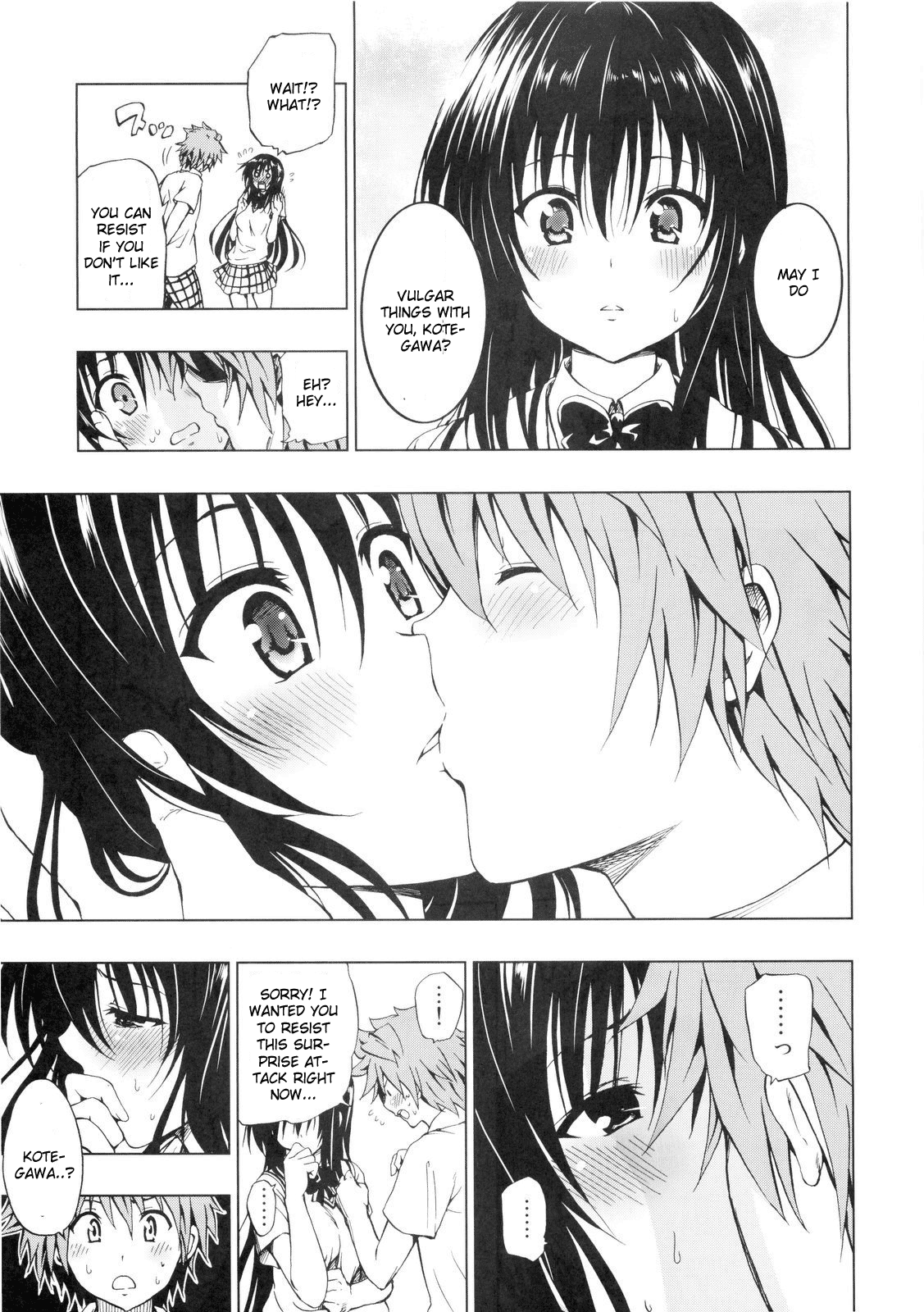 Chou LOVE-Ru Black page 7 full