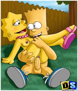 drawn sex present the simpsons