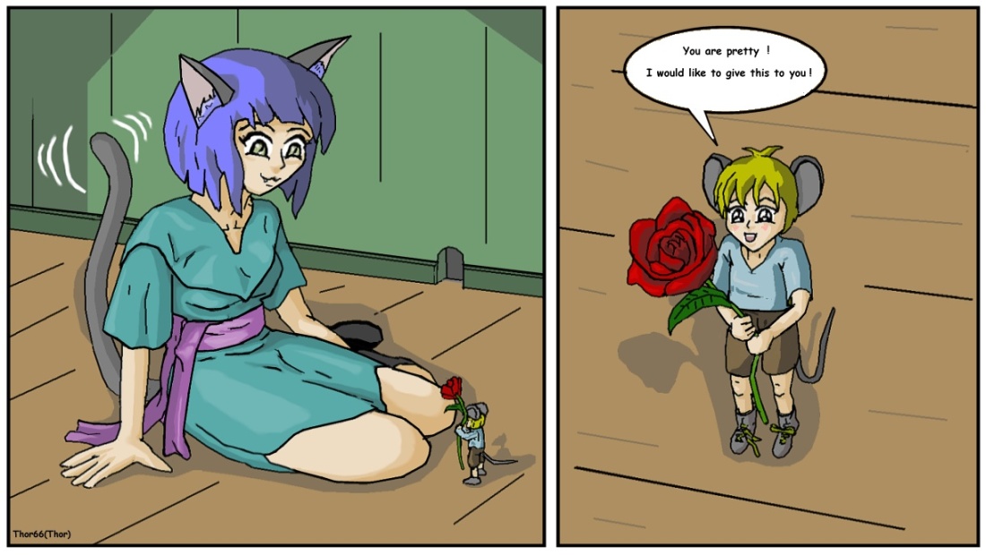 Catgirl .Mouseboy Gentle with VORE contents page 4 full
