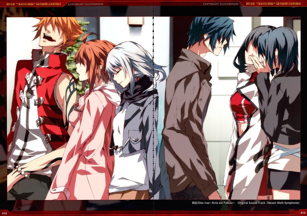Dies irae Visual Fanbook - Red Book page 11 full