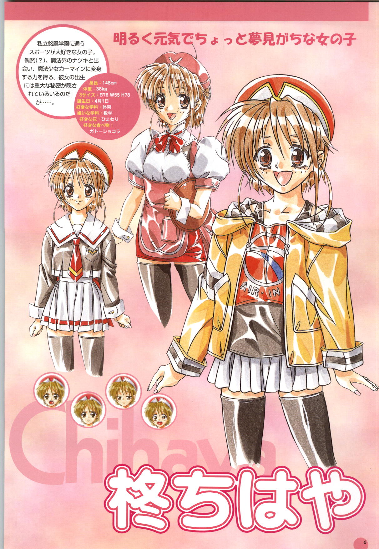 Septem Charm Magical Canan Visual Guide - Compass Official Artbook page 7 full