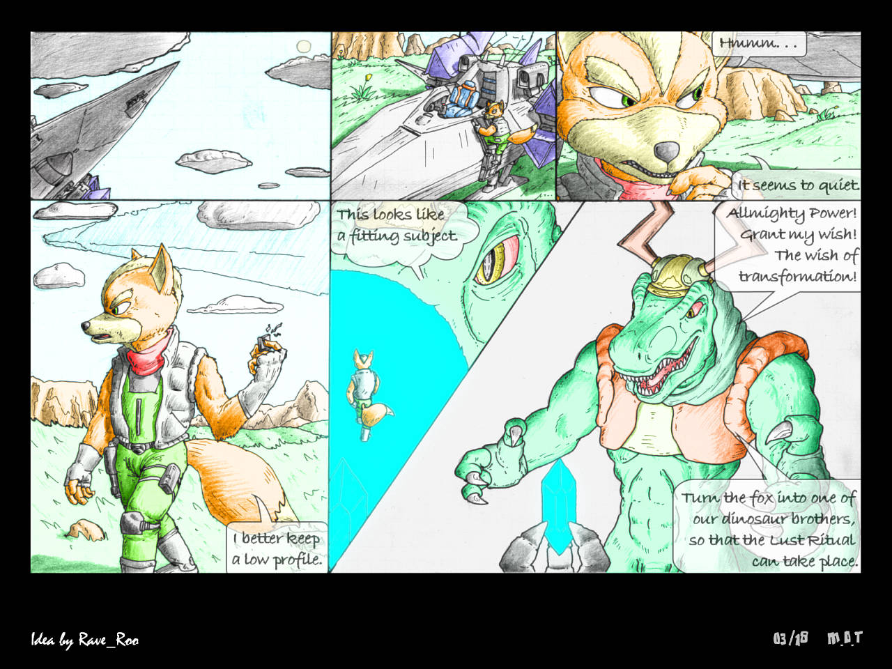 Star Fox Sex Adventure - Page 3 - HentaiEnvy