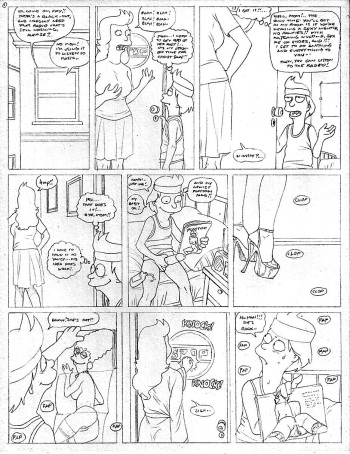 [Pandora's Box] Fry Meets Maude Flanders (Futurama, The Simpsons) cover