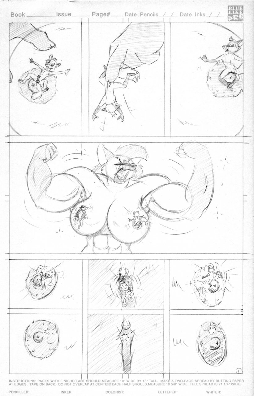 Vixen Giantess Muscle Growth page 11 full