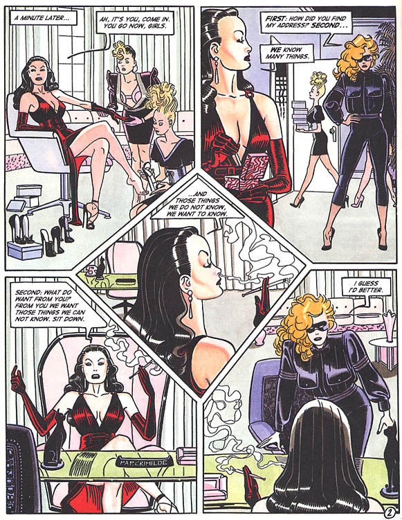 Blonde Bondage Palace T1-3 color page 2 full
