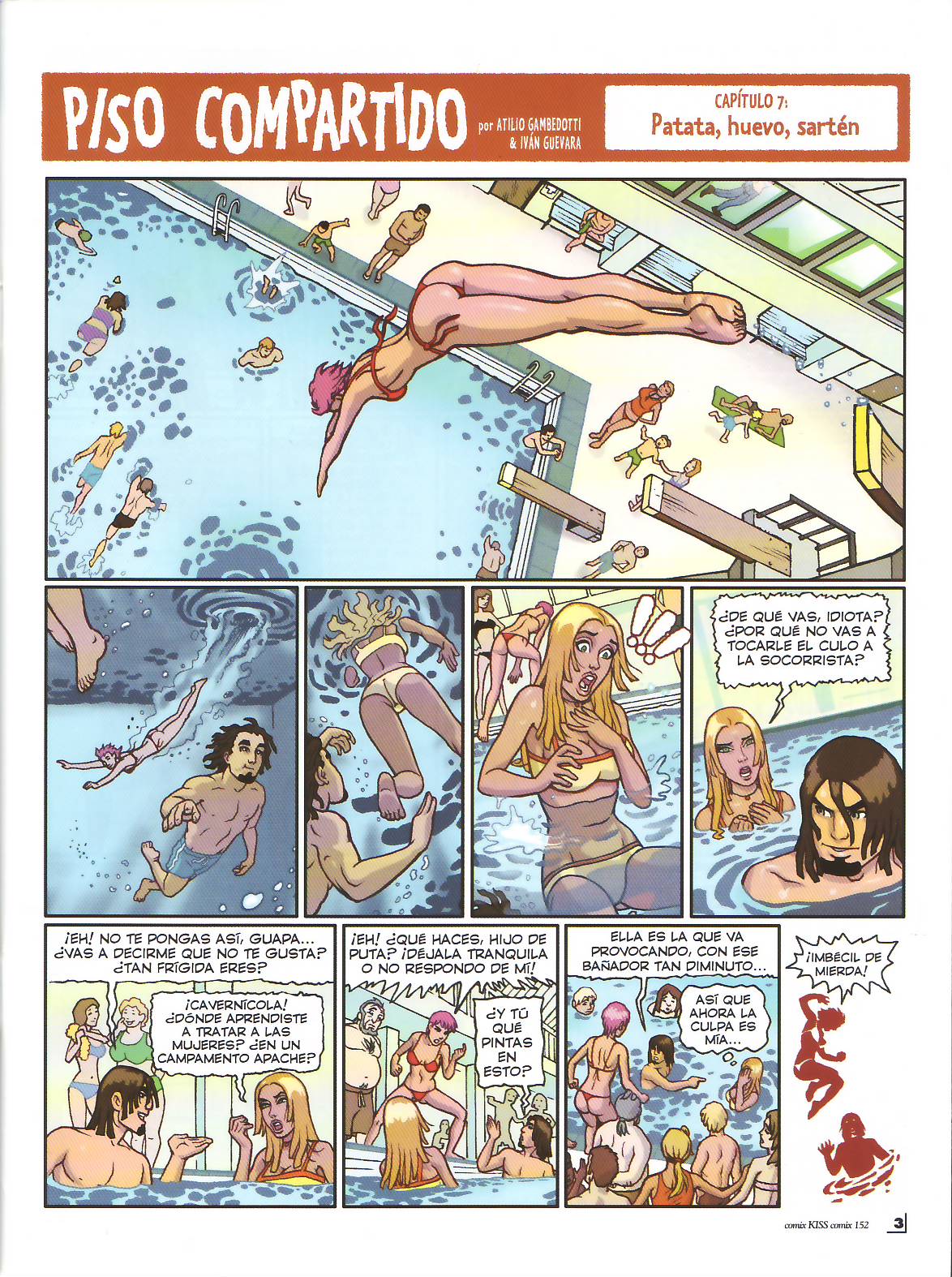 Kiss Comix 152 page 3 full