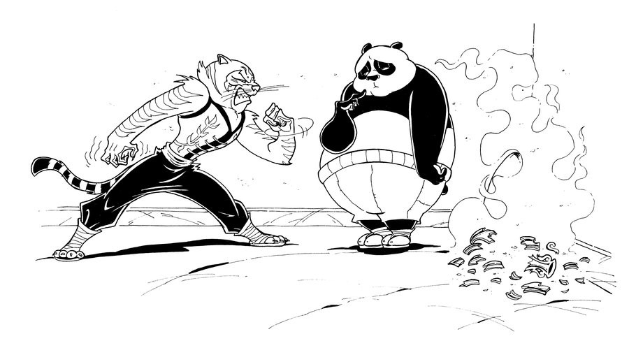 Kung Fu Panda Muscle Growth page 3 full
