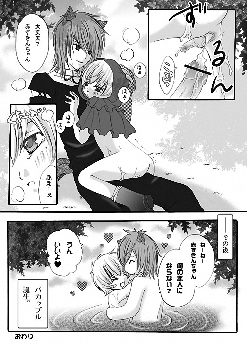 赤ずきんちゃんと狼の話 page 11 full