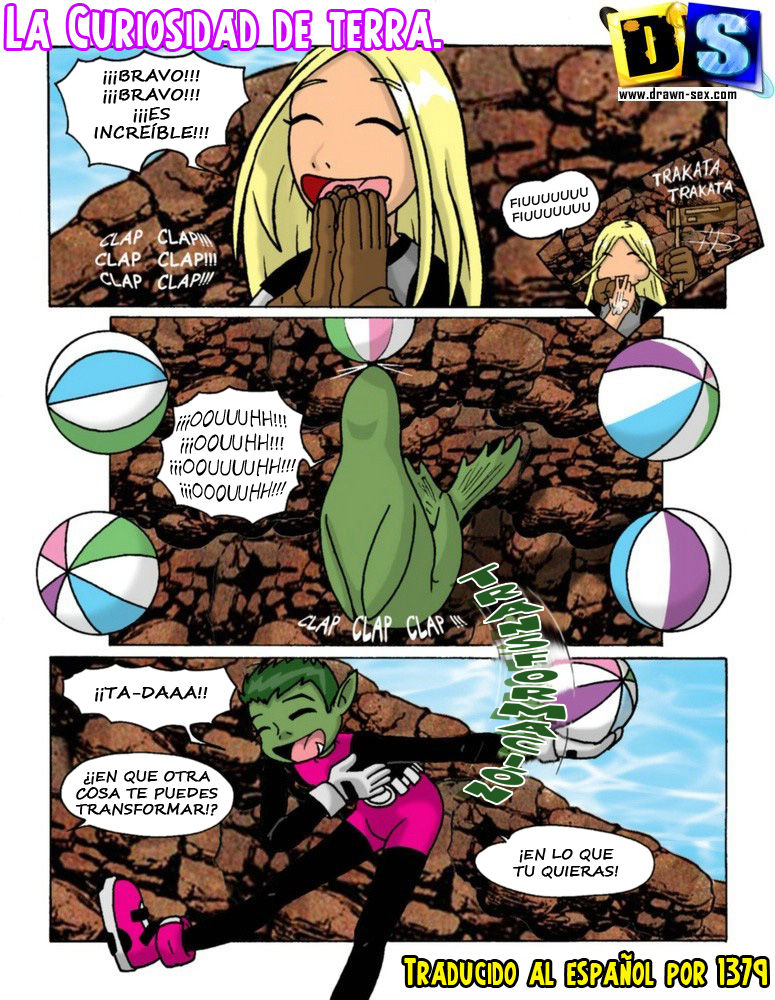 Teen Titans Comix page 1 full