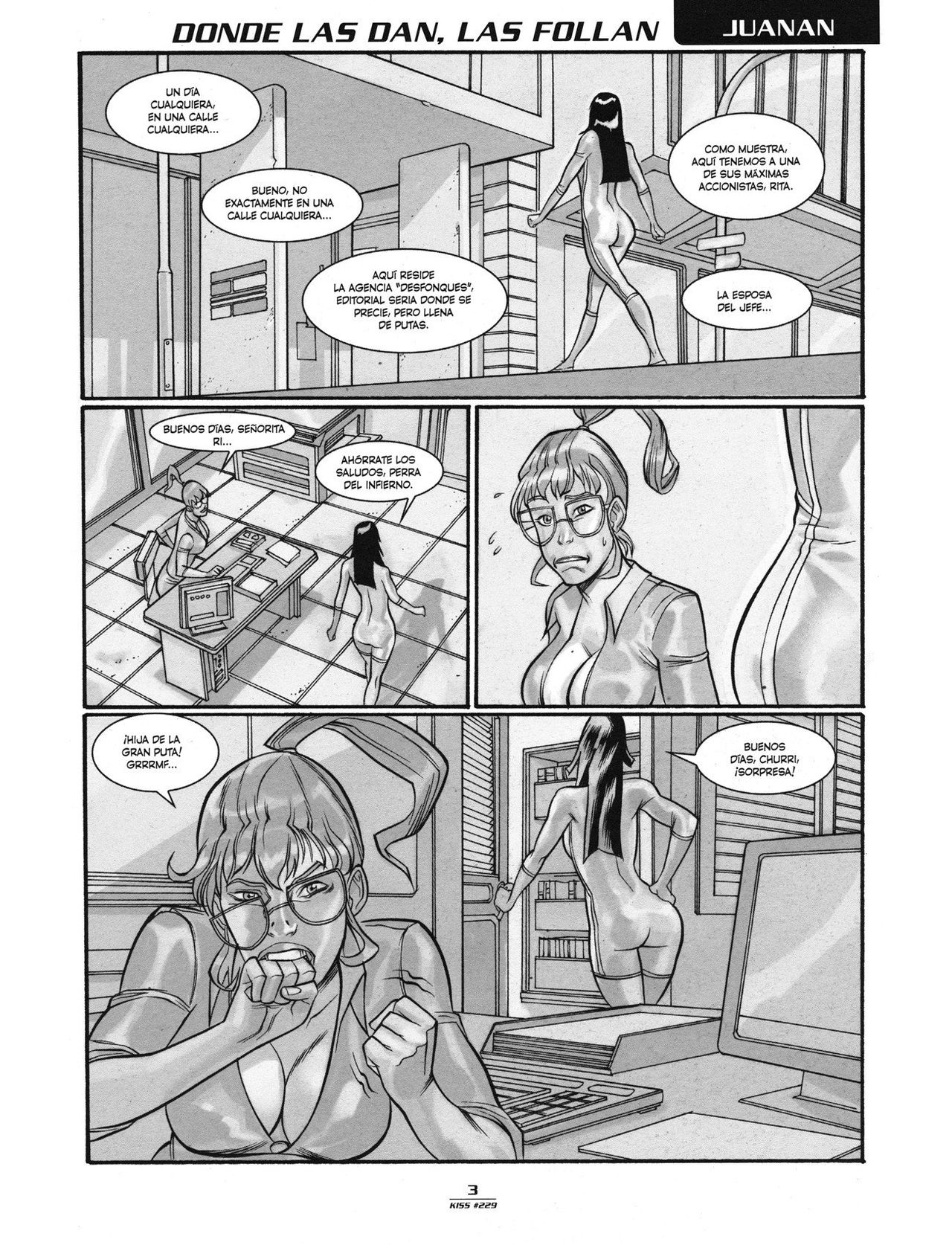 Kiss Comix 229 page 3 full