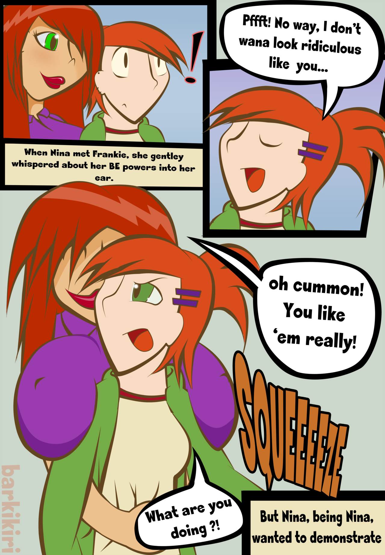 Nina and Her BE Powers page 1 full
