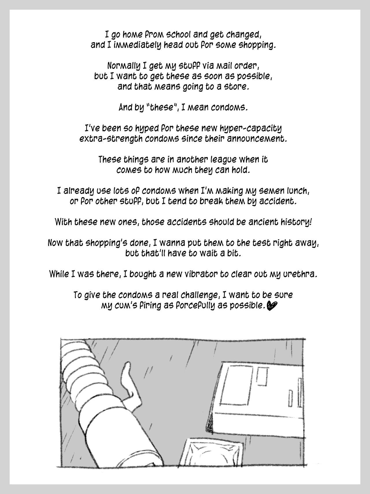 A Futanari Girl's Ejaculation Diary 5  =SW= page 10 full