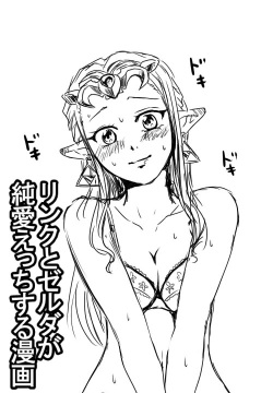 Link to Zelda ga Jun Ai Ecchi suru Manga