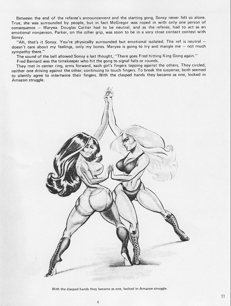 Brutal Wrestlerettes page 6 full