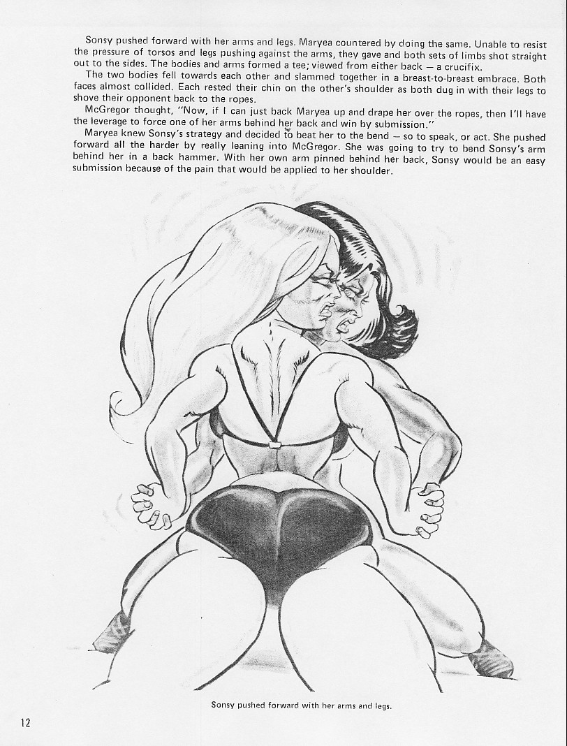 Brutal Wrestlerettes page 7 full