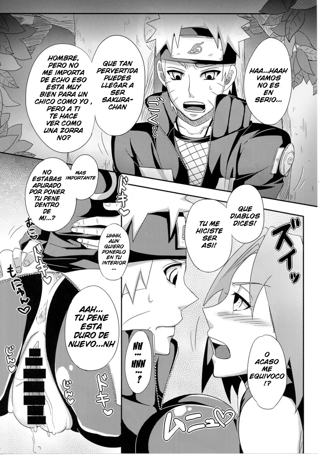 Konoha no Bitch-chan! page 11 full