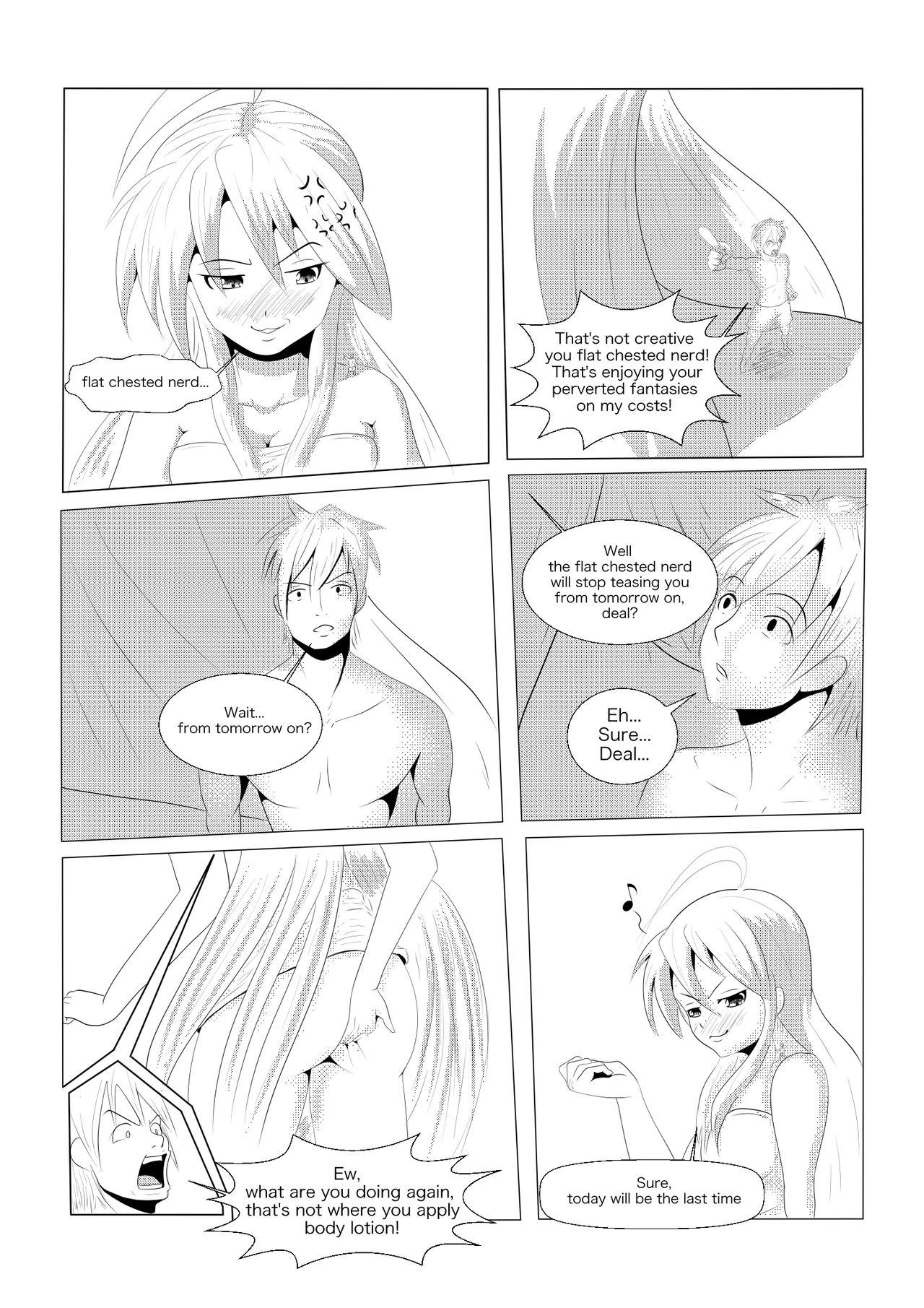 Konata AV Manga 2 page 3 full