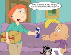 - Titeuf Y Lois Griffin Red Bull Te Da Ganas