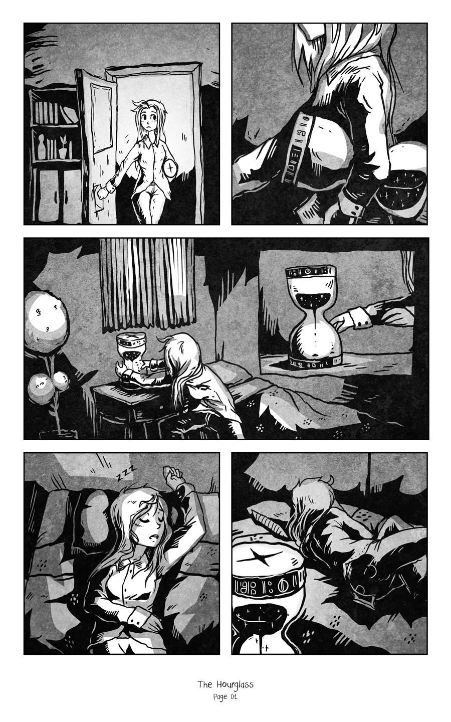 The Hourglass page 1 full