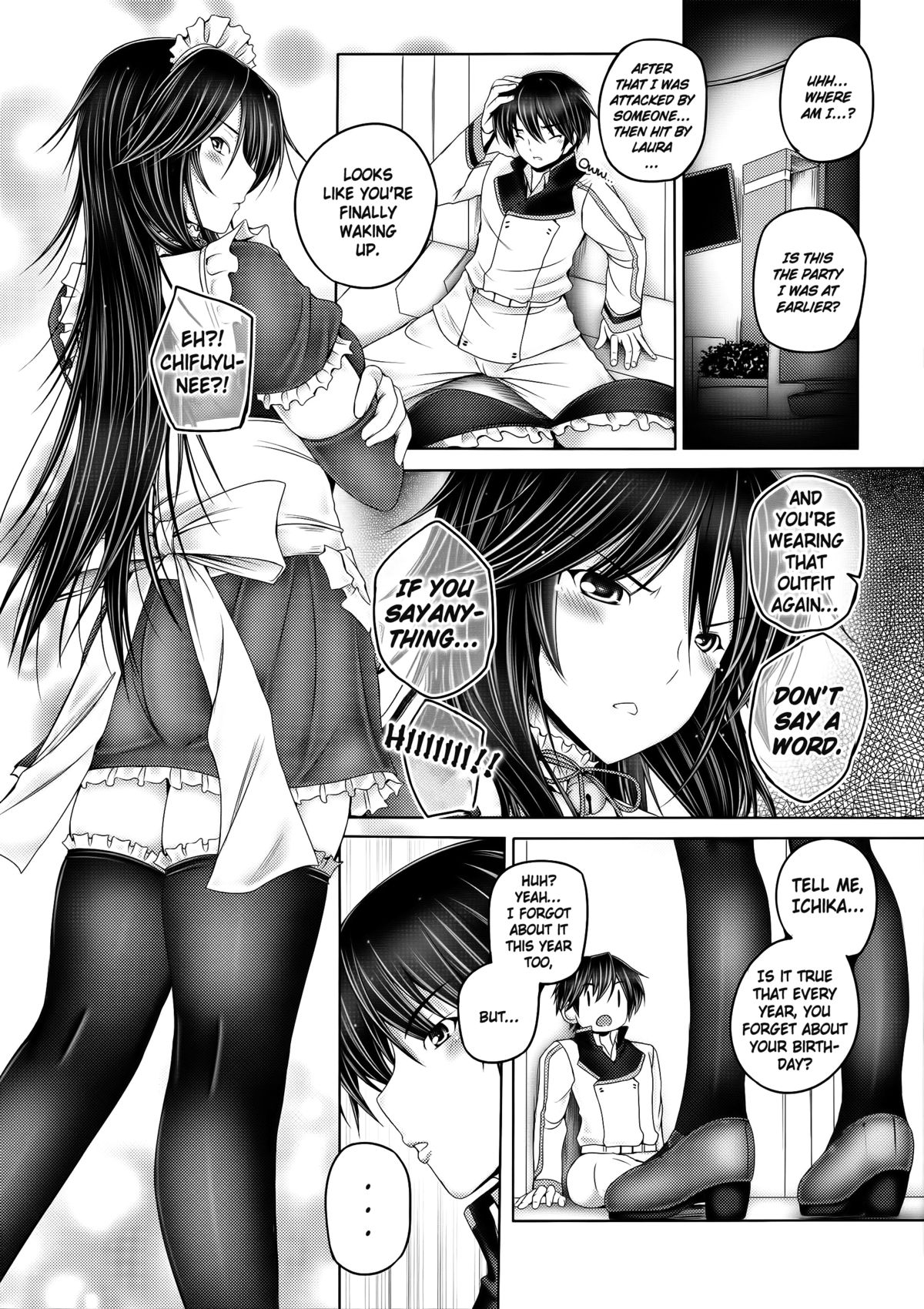Chifuyu-nee to Futarikkiri no Birthday Party | A Birthday Party All Alone with Chifuyu-nee page 3 full
